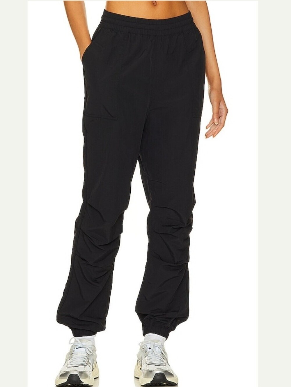 Spiritual Gangster Journey Active Track Pants Black Women's Size L Athleisure
